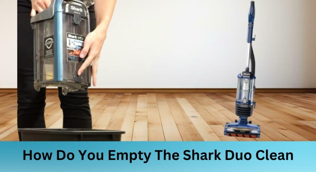 empty the shark duo clean