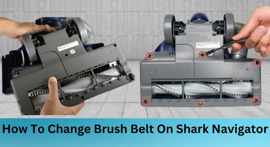 change brush belt on shark navigator