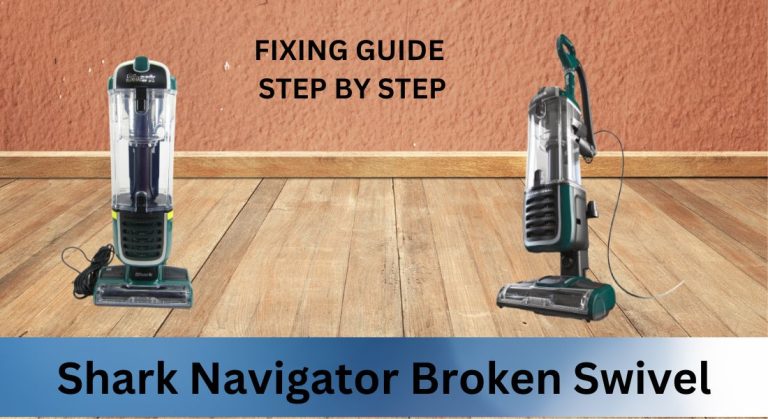 shark navigator broken swivel