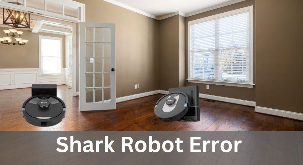 shark robot vacuum error