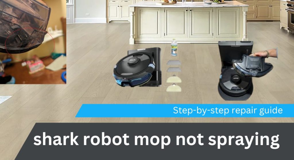 shark mop not spraying