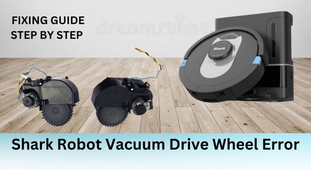 shark robot drive wheel error