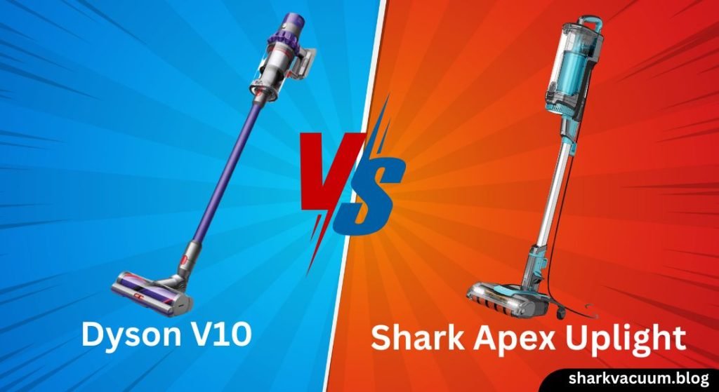 shark apex uplight vs dyson v10