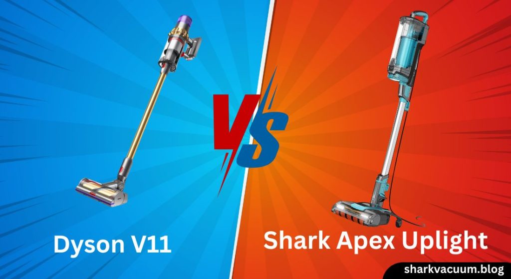 shark apex uplight vs dyson v11