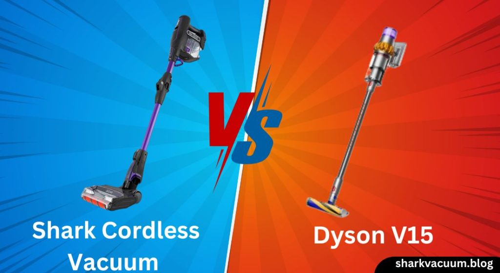 shark cordless vacuum vs dyson v15