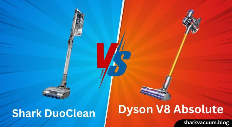 shark duoclean vs dyson v8 absolute