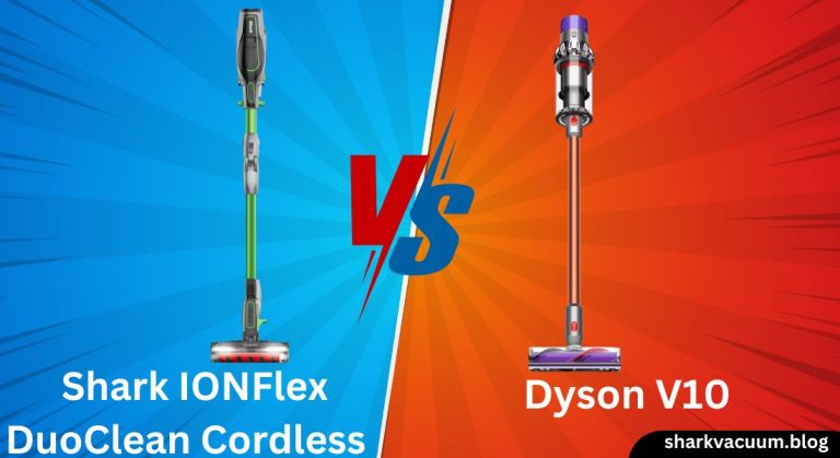 shark ionflex duoclean cordless vs dyson v10
