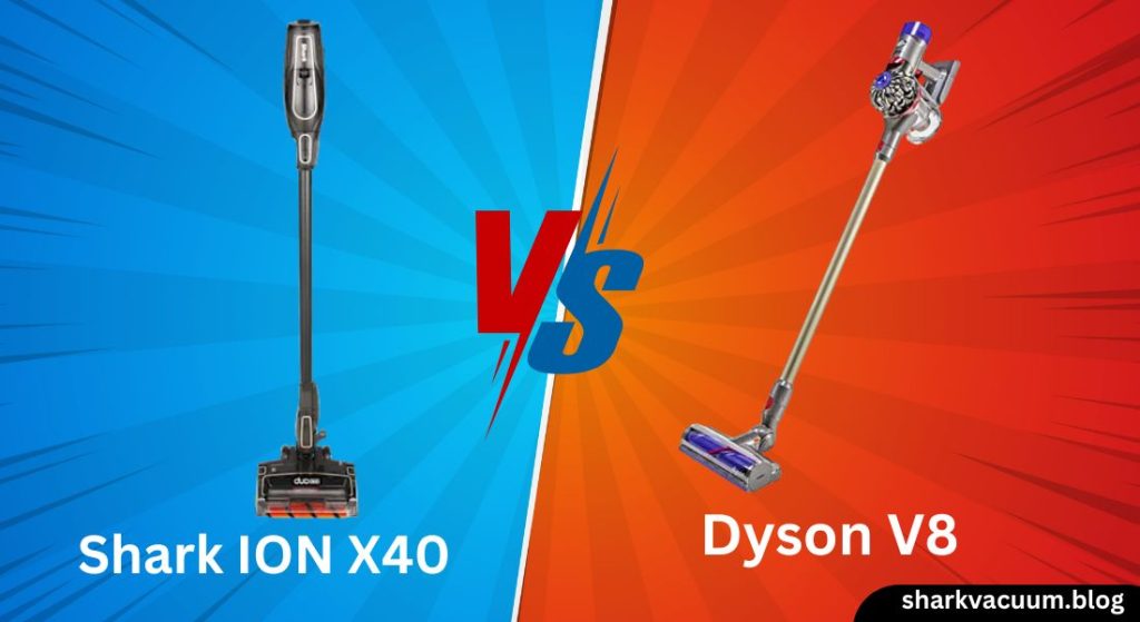shark ion x40 vs dyson v8