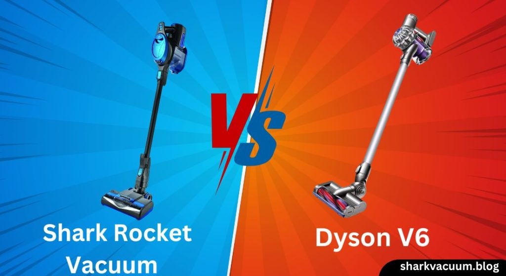 shark rocket vacuum vs dyson v6