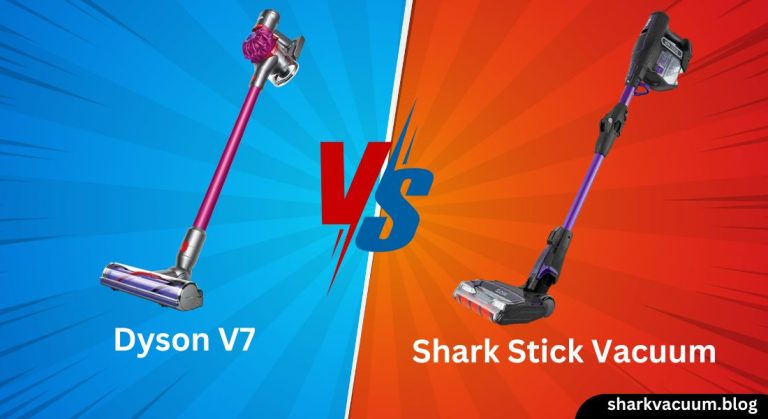 shark stick vacuum vs dyson v7