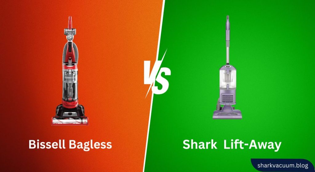 bissell cleanview bagless vs shark navigator lift-away