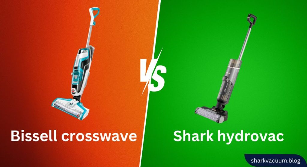 bissell crosswave vs shark hydrovac