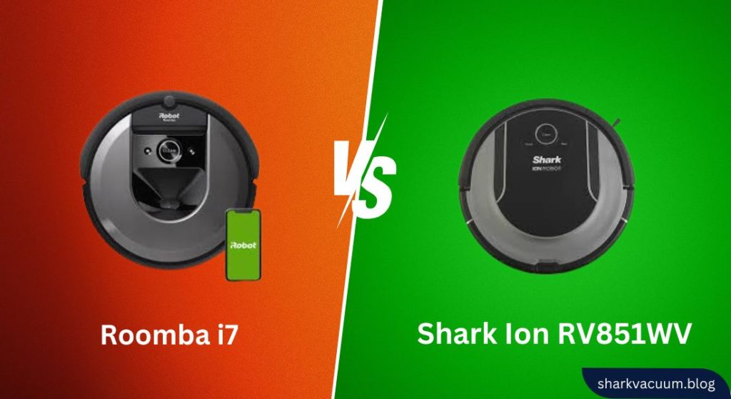 Roomba i7 vs. Shark Ion RV851EV
