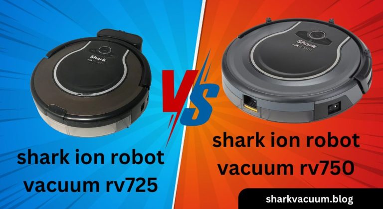 Shark ION Robot RV725 vs RV750