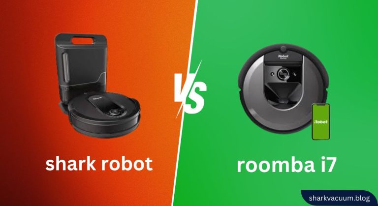 shark robot vs roomba i7