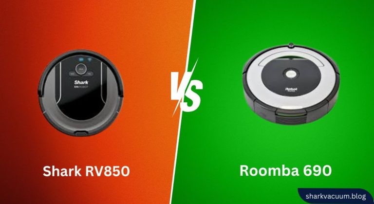 Shark RV850 vs. Roomba 690