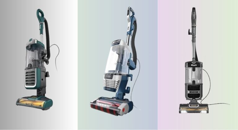 shark vacuum with self-cleaning brushroll