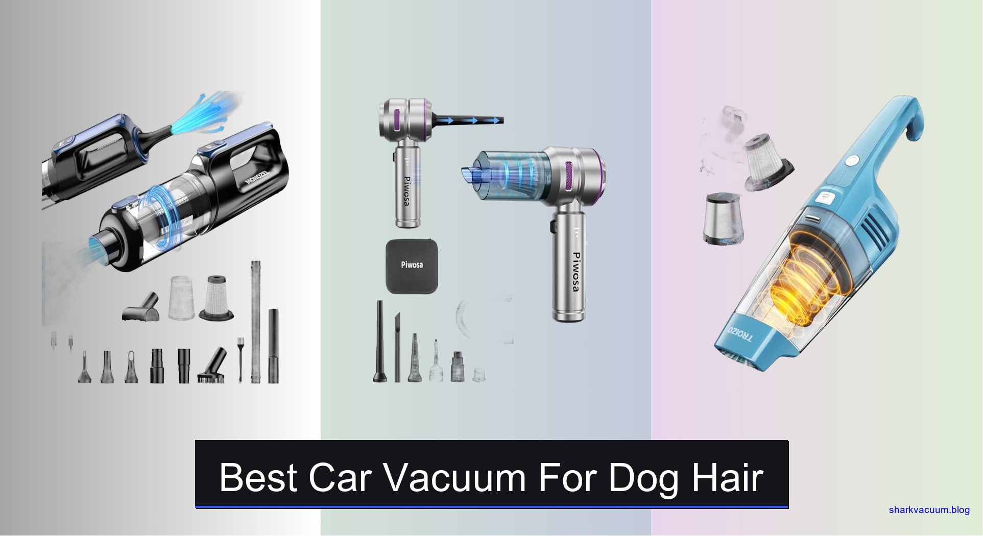 Visual Reference: 5 Best Car Vacuums For Dog Hair Of 2026