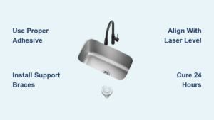 How to Install Undermount Kitchen Sink